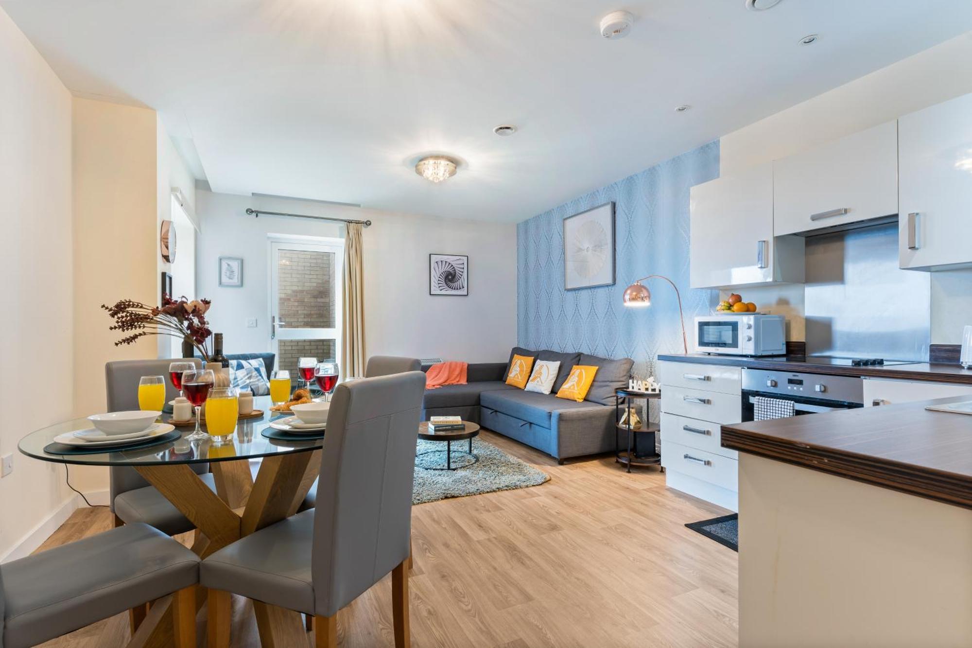 247 Serviced Accommodation In Telford 2 Bedroom Apartment Luaran gambar